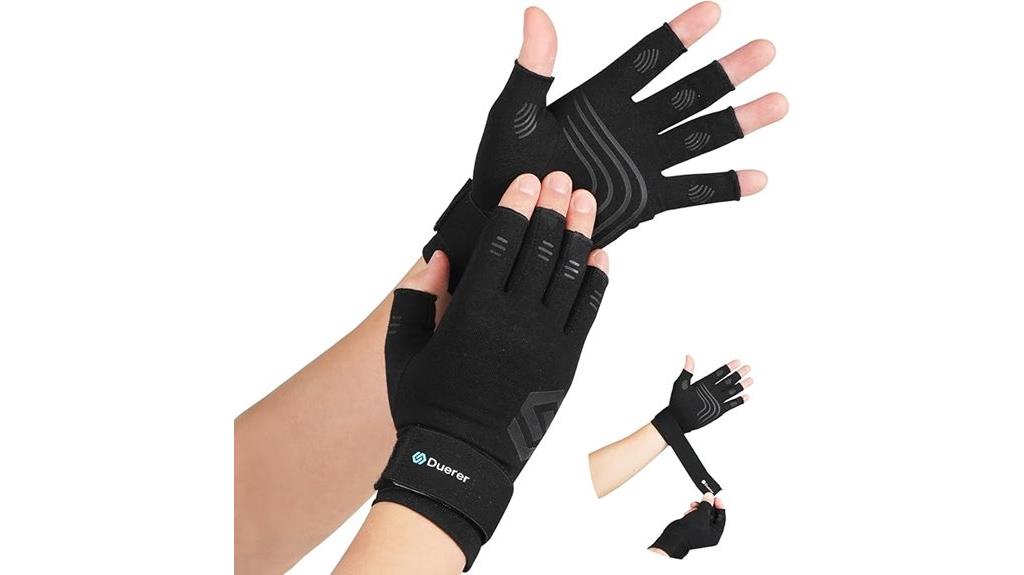 arthritis gloves with straps
