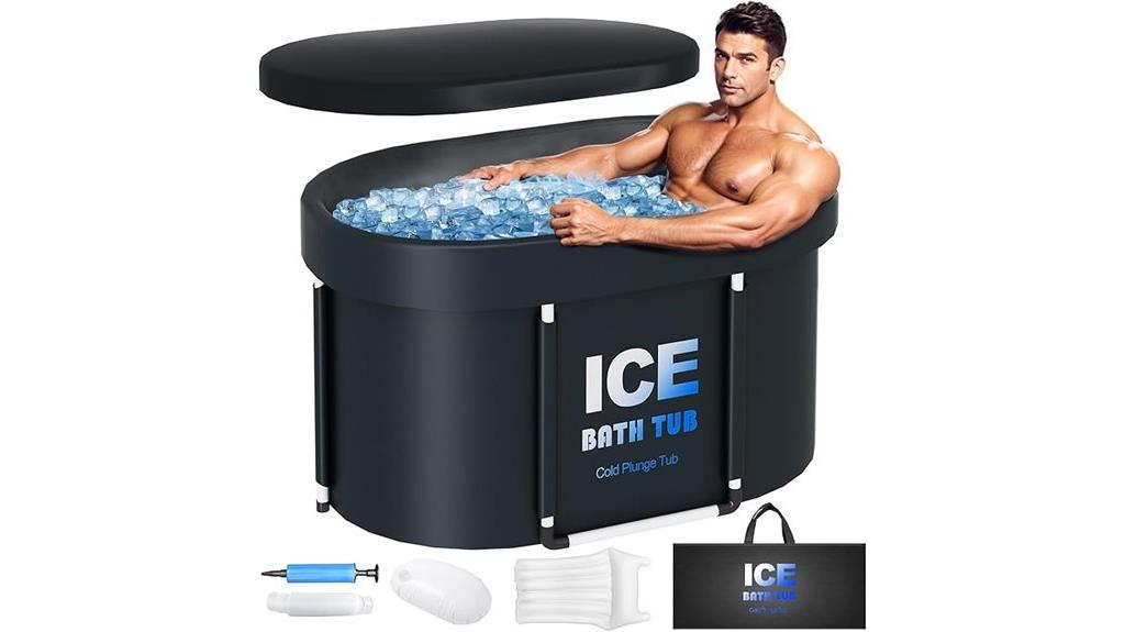 athlete oval ice tub