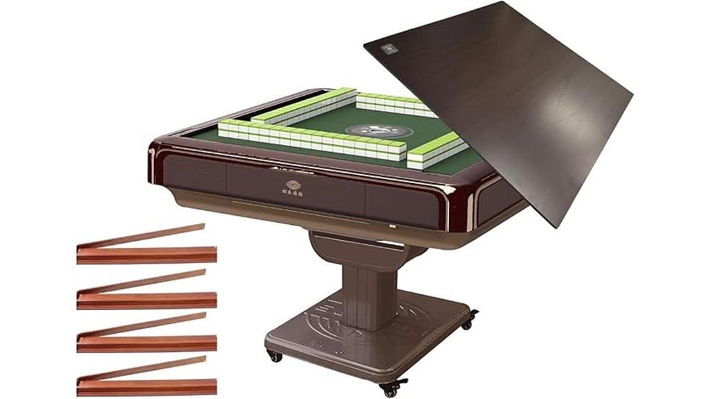 automatic mahjong table folding