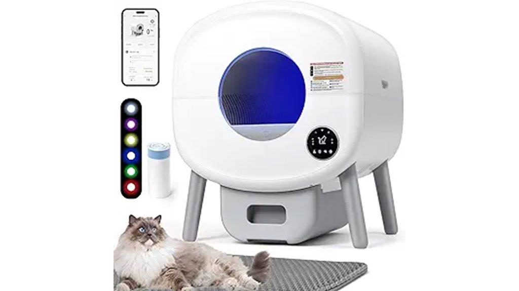 automatic odor control litter