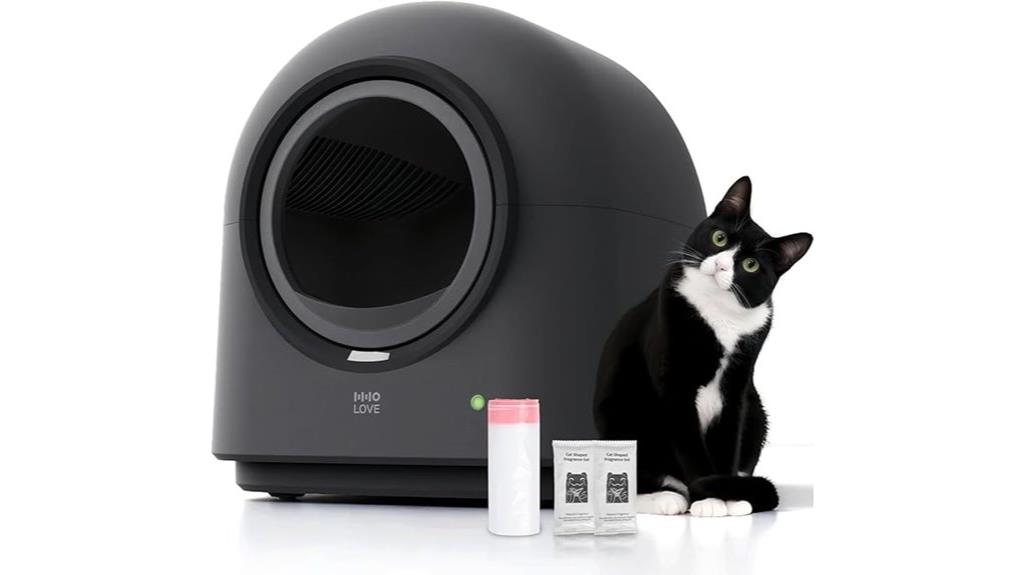 automatic self cleaning litter box