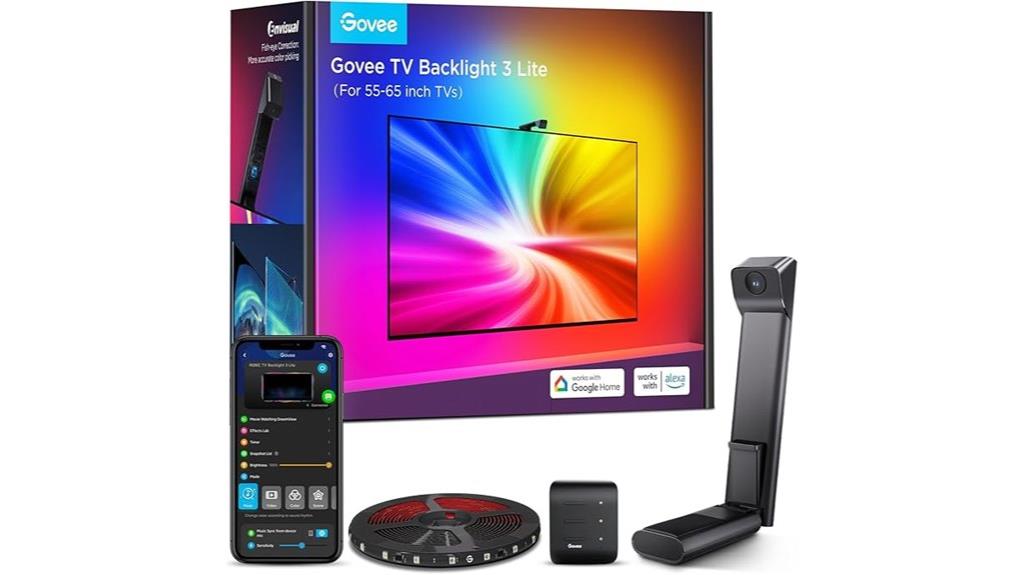 backlight with fish eye