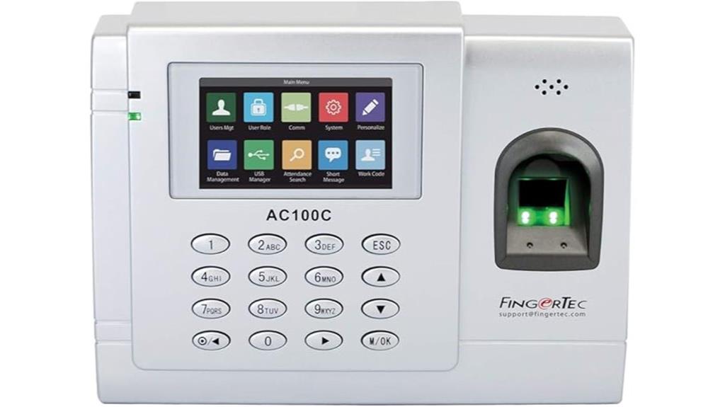 biometric time attendance system
