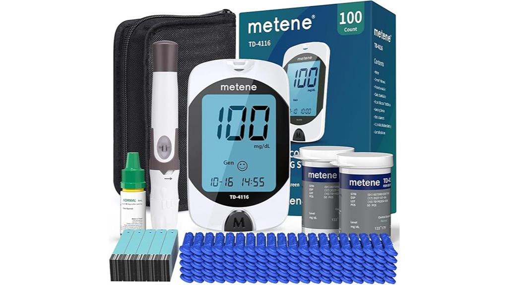 blood glucose monitoring kit