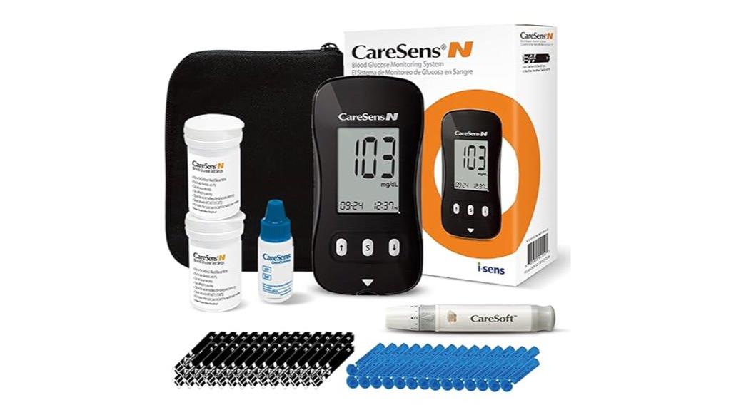 blood glucose monitoring kit