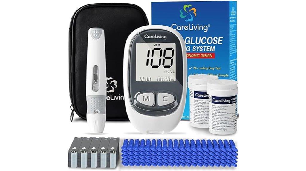 blood glucose monitoring kit
