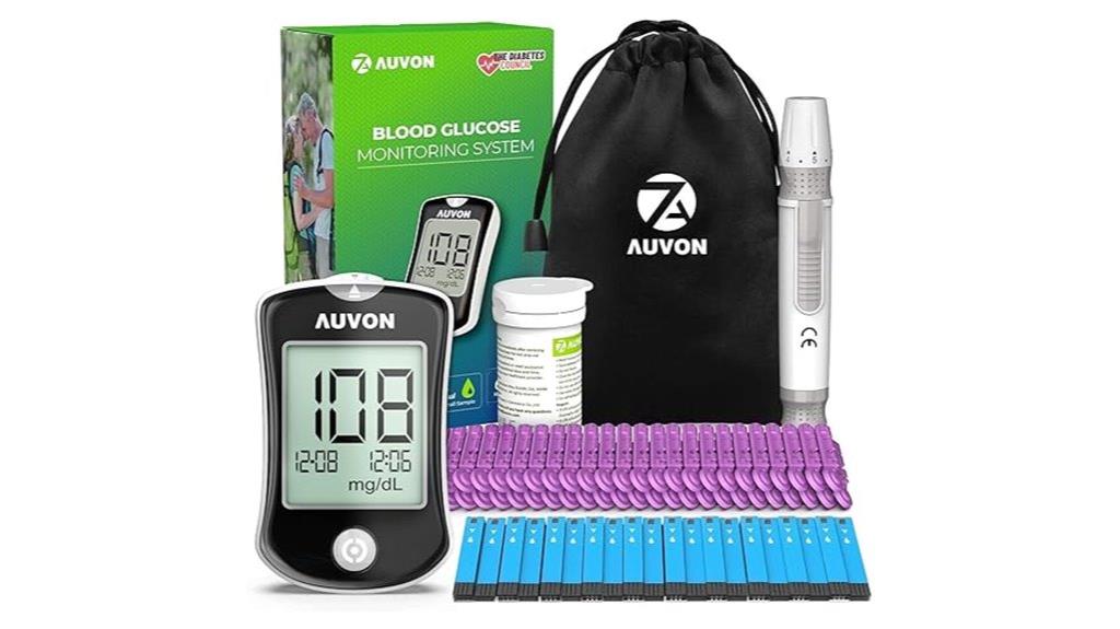 blood glucose monitoring kit