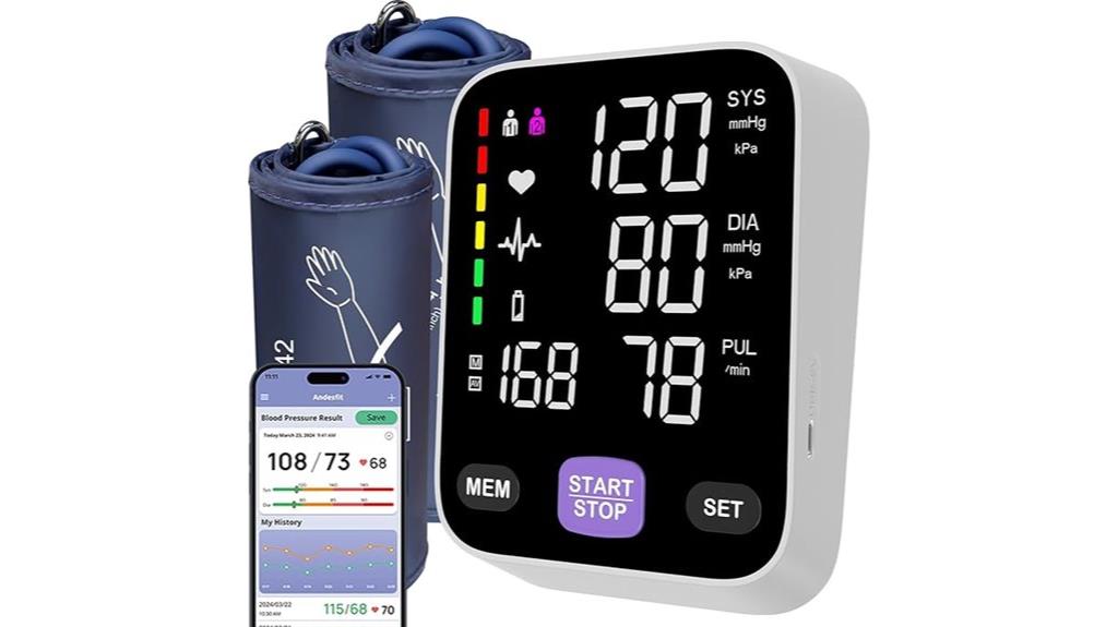 bluetooth blood pressure monitor