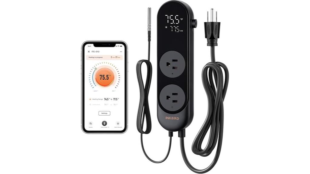 bluetooth reptile temperature controller