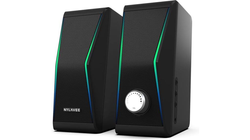 bluetooth stereo computer speakers