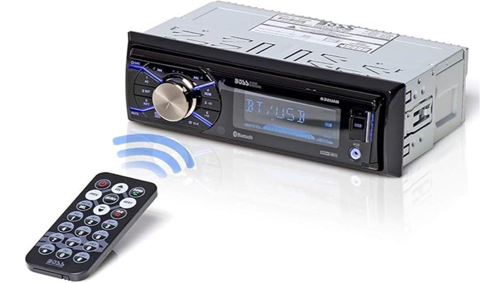 boss stereo model 632uab