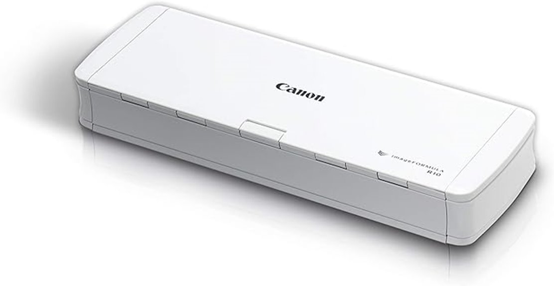 canon portable document scanner