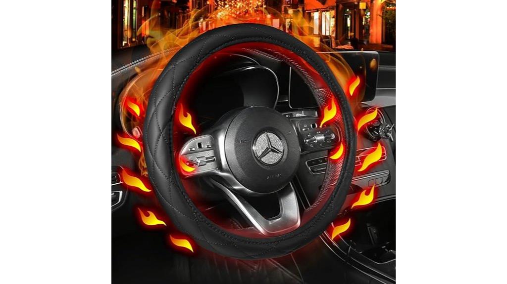 car heated wheel cover