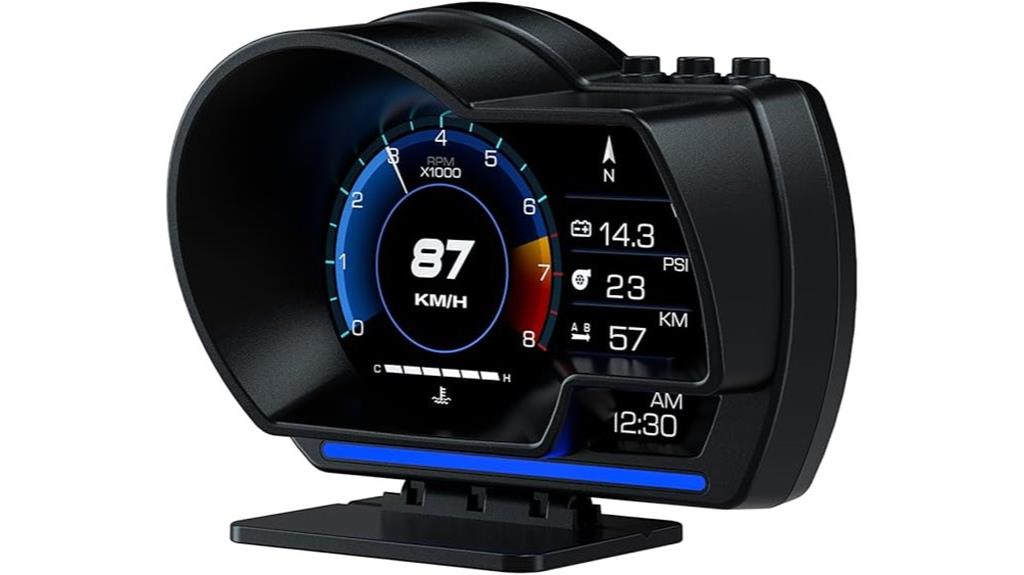 car obd2 gauge display