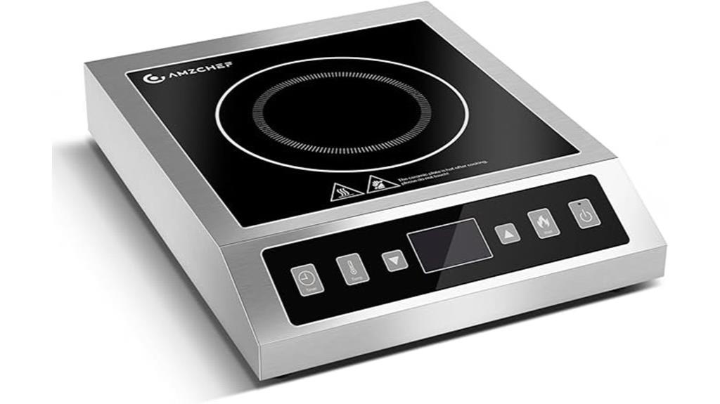 commercial 1800w induction cooktop