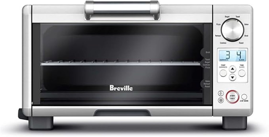 compact breville toaster oven