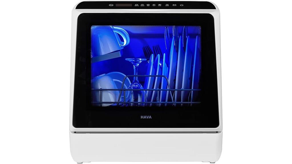 compact dishwasher with multiple programs