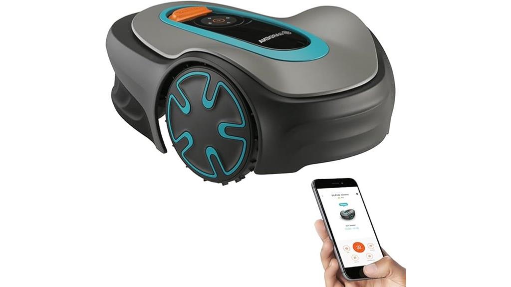 compact efficient lawn mower