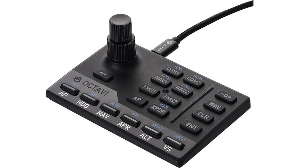 compact flight simulator cockpit