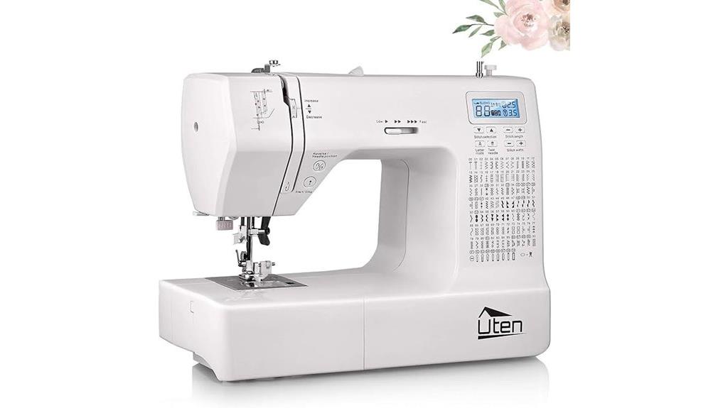 compact sewing machine features