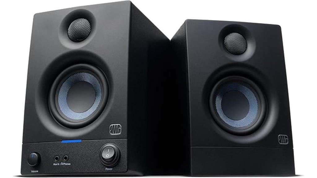 compact studio monitor speakers