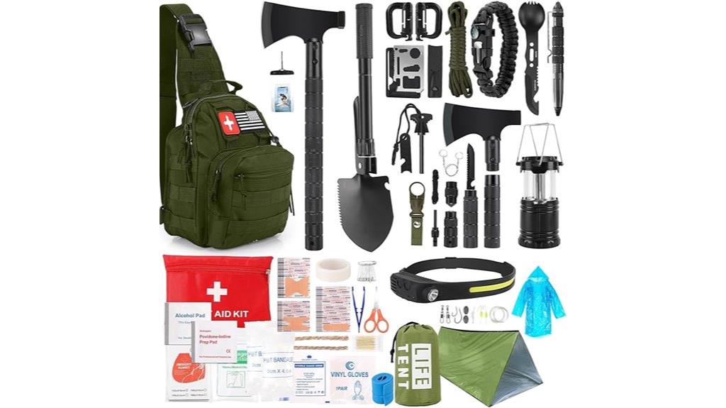 comprehensive 268 piece emergency kit