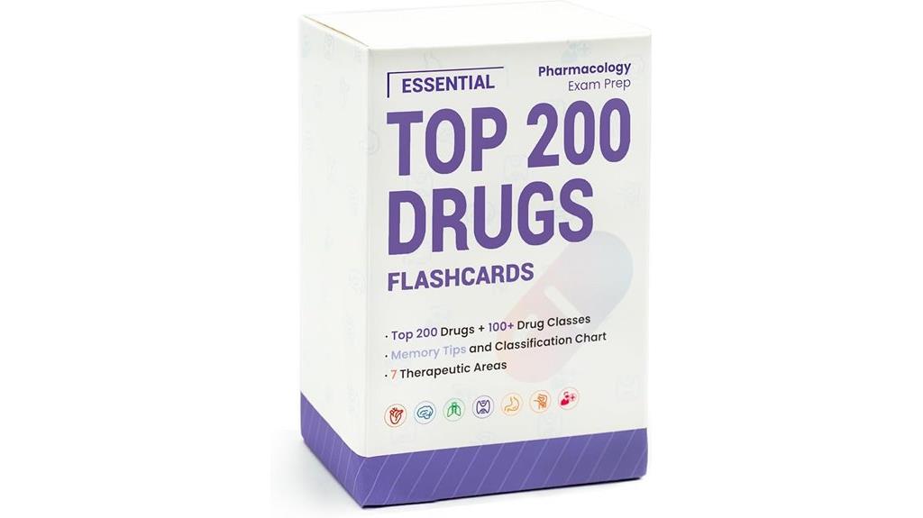 comprehensive drug flashcards guide