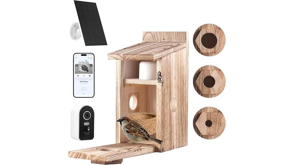 connected bird house camera