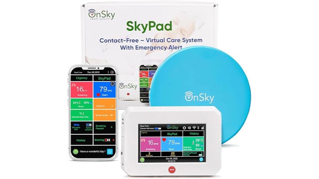 contactless health monitoring device