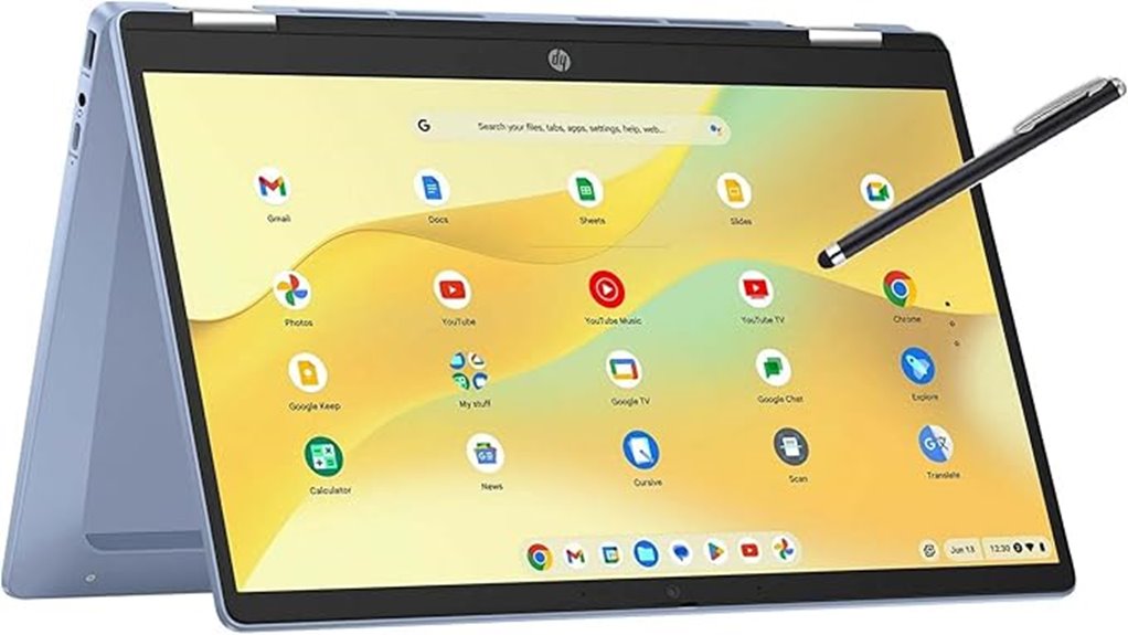 convertible chromebook renewed model