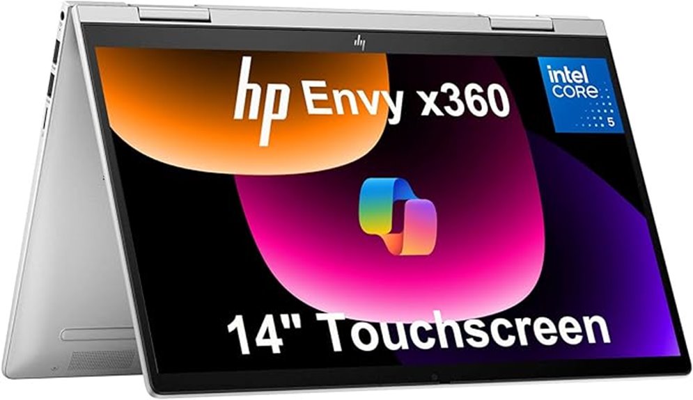 convertible touchscreen laptop specifications