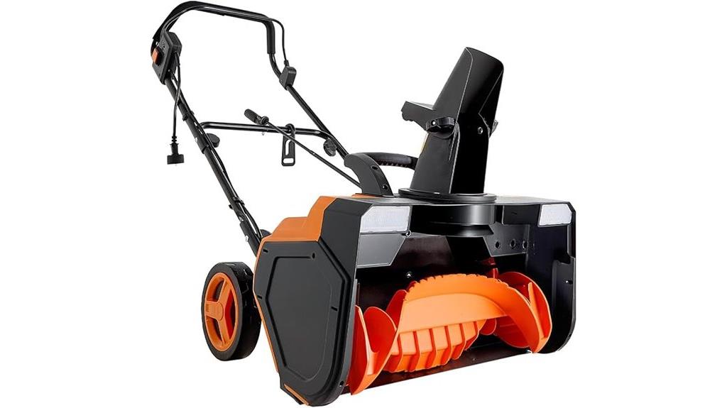 corded 23 inch snow blower