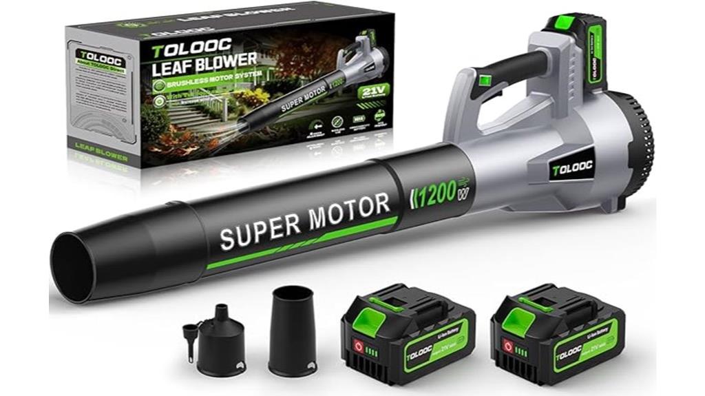 cordless 1200w brushless blower