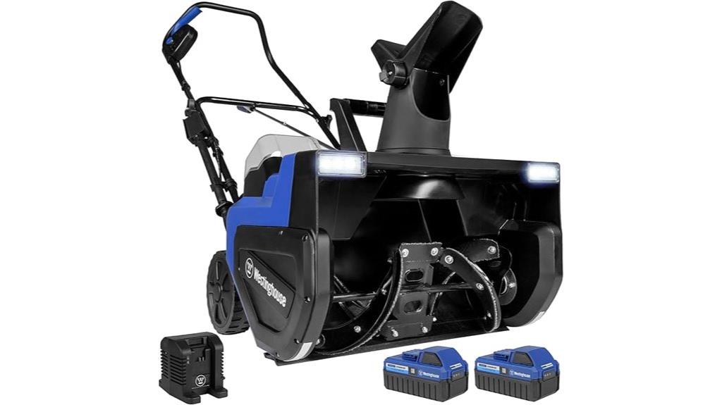 cordless 22 inch snow blower