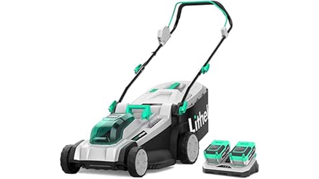 cordless lawn mower set