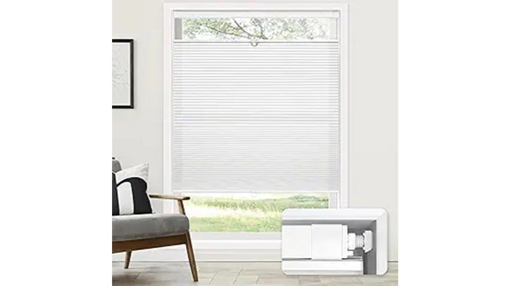 cordless no tools window shades