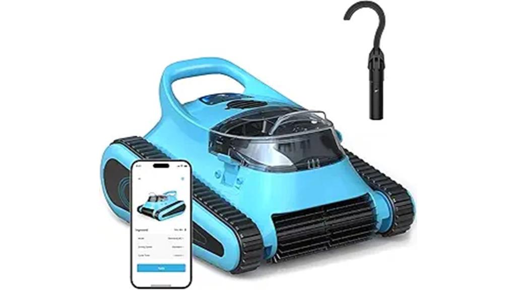 cordless robotic pool cleaner
