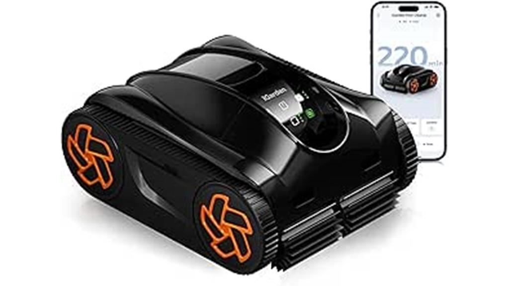 cordless robotic pool cleaner