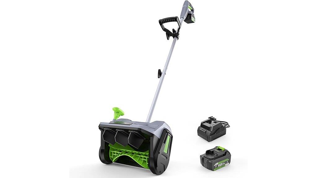 cordless snow shovel battery