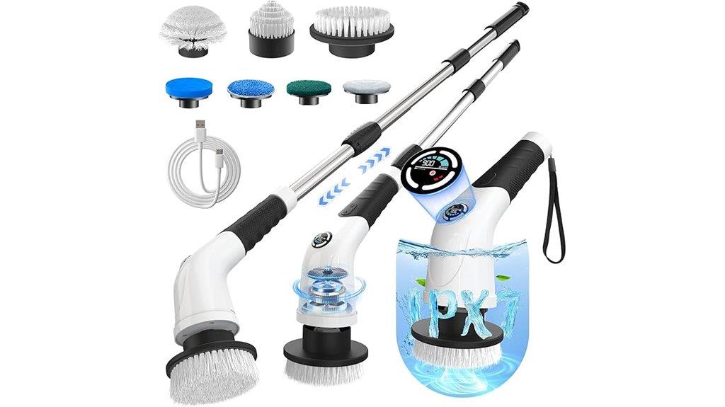 cordless spin scrubber kit