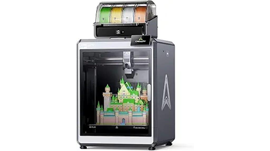 creality k2 plus auto leveling