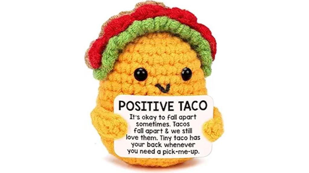 cute taco crochet gifts