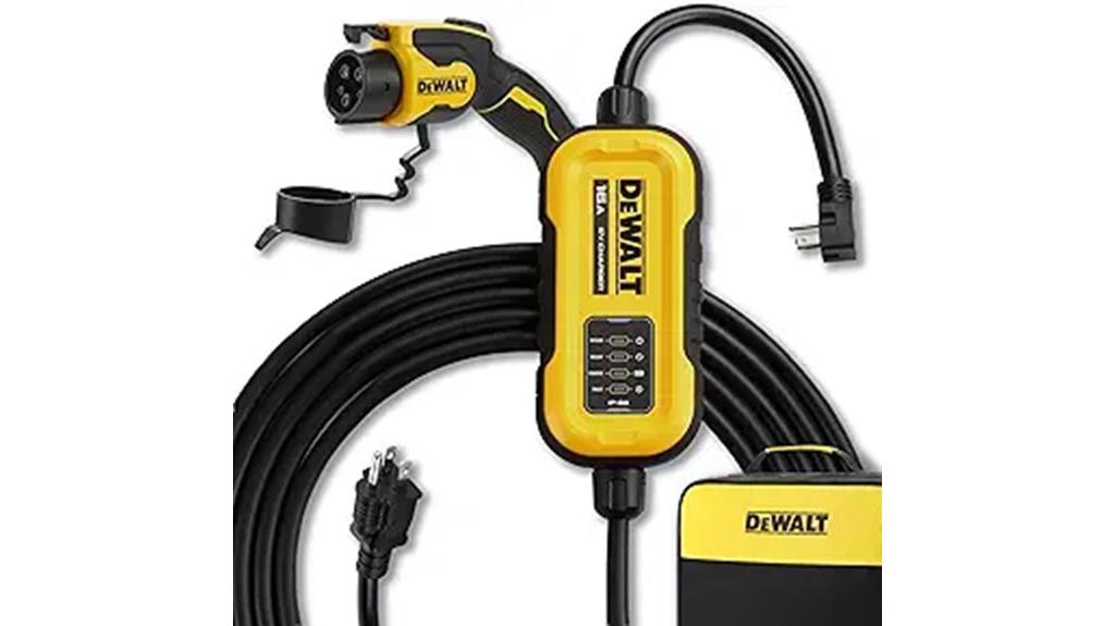 dewalt portable ev charger