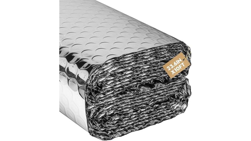 double reflective insulation roll