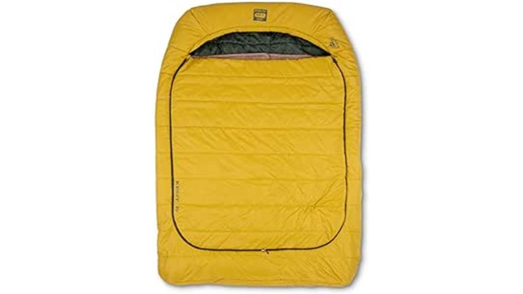 double wide camping sleeping bag