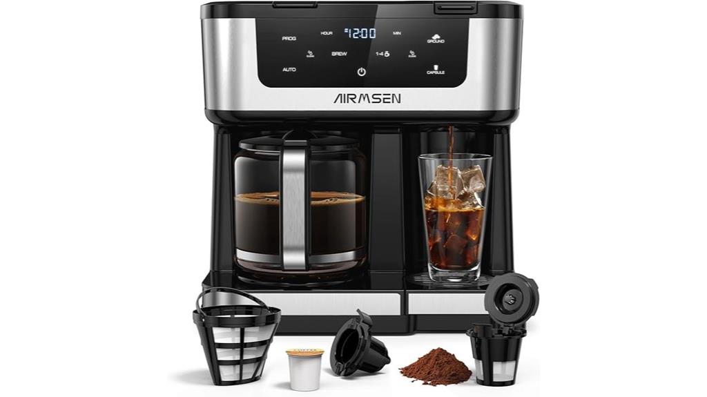 dual programmable coffee maker