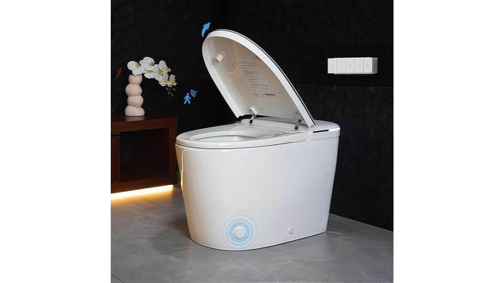 eco friendly smart toilet