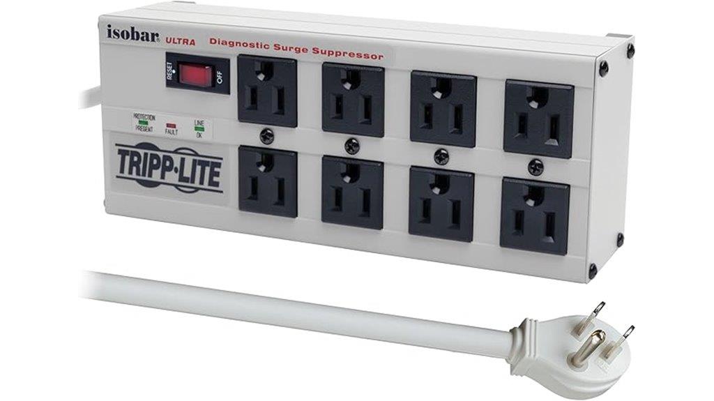 eight outlet surge protector