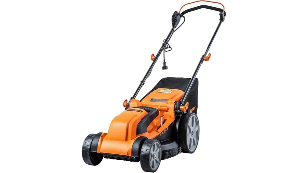 electric 16 inch mower