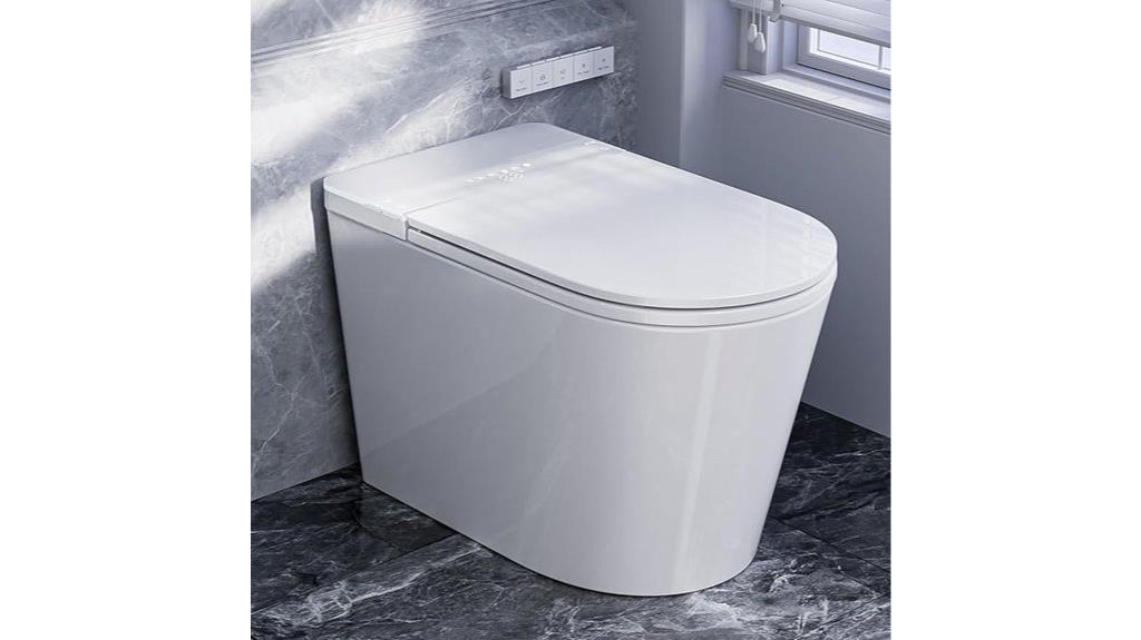electric bidet with auto lid